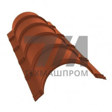 Полукруглый конек 0.4 мм Grand Line