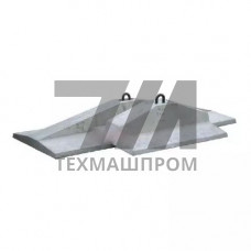 Железобетонные анкерные плиты 1000x1000x450 мм ПА1-1 Серия 3.407-115. вып. 5