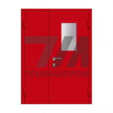 Противопожарные двери полуторные 1300x2050x60 мм EI 60