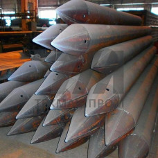 Конические стальные забивные сваи 114x12 мм 09Г2С ТУ 5264-001-15059217-2012