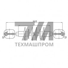 Распорки межфазные изолирующие типа РМИ на напряжение 10-35 кВ конструкция 1 1055x855 мм РМИ 16-35-1055-Р-4