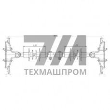 Распорки межфазные изолирующие типа РМИ на напряжение 10-35 кВ конструкция 3 1250x3000x570 мм РМИ 25-35-Н-П1-2
