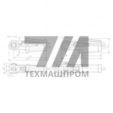 Натяжные клиновые зажимы типа НКК 120x3.1 мм НКК-2-1
