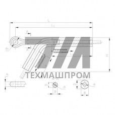 Натяжные прессуемые зажимы типа НАС 101.8x2 мм НАС-330-1Б