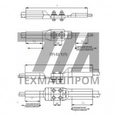 Переходные зажимы типа ПП 11.4x11.4x1.36 мм ПП-53