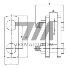 Промежуточные звенья типа 2ПР 145x1.25x120 мм 2ПР-12-1