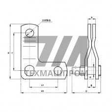 Промежуточные звенья типа ПТМ 122x122x120 мм ПТМ-12-3