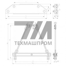 Коромысла типа 2КД2 1565x375x2158 мм 2КД2-240-2