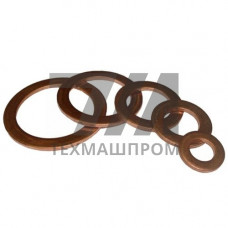 Медные шайбы 10.2x6.3x1 мм М1 ГОСТ 11371-78