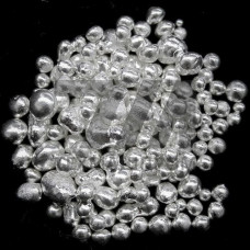 Серебряные гранулы 1 мм Ср99.99
