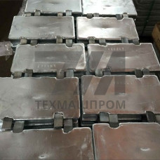 Цинковые судовые протекторы 100x160x160 мм П-КОЦ-15 ГОСТ 26251-84