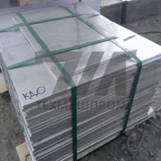 Кадмиевый анод 10x100x1000 мм Кд0 ГОСТ 1468-90