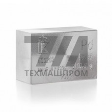 Слиток палладия ПдА-0 ГОСТ 12340-81