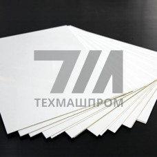 Белый сплошной листовой ПВХ 0.15x700x1000 мм PENTAPRINT PR-M180-09