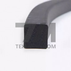 Уплотнительные шнуры из особо мягкой резины 10x10 мм С-509 ТУ 38 1051121-77