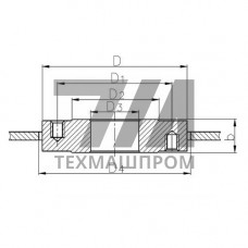 Вварыш 100x190x24 мм