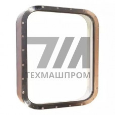 Глухой прямоугольный судовой иллюминатор 1100x800 мм ГОСТ 21672-99
