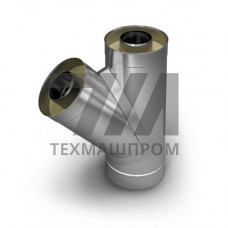 Сэндвич-тройники 45 градусов 1000x1100x0.5 мм AISI 409