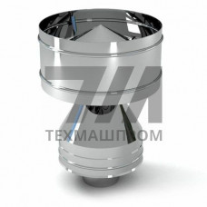 Оголовок с дефлектором 1000x1100x0.5 мм AISI 430