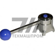 Стандартная рукоятка с шариком для дискового крана 100x9.5x167 AISI 304