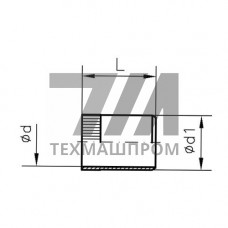 Усиливающая втулка TN80 10 мм TN80-12x1