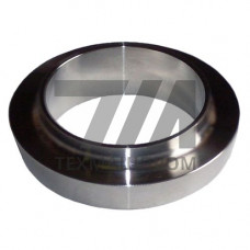 Конический короткий патрубок 100x121x20 мм AISI 304 DIN 11851