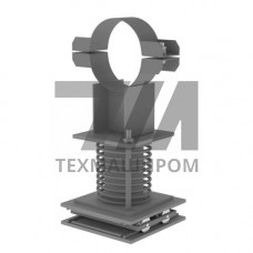 Катковая пружинная опора трубопроводов ТЭС и АЭС 194x24x2 мм 09Г2С ОСТ 24.125.165-01