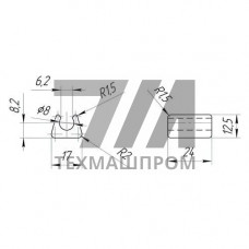 Подпятники для трубопроводов 108x100x1.25 мм МВН 972-63 ОСТ 34 264-75