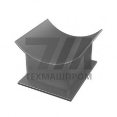 Сварные неподвижные опоры 1020x62.7 мм AISI 304 СТО 79814898 130-2009