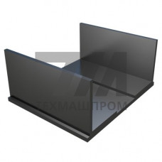 Приварная уголковая опора 1020x25 мм УП ОСТ 36-146-88