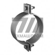 Хомут для горизонтальных трубопроводов 108x2.9x0.74 мм AISI 304 ОСТ 34-10-735-93