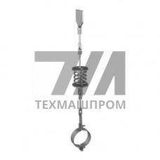 Пружинные подвески для трубопроводов 32x128x13.4 мм Сталь 20 Л8-523.000