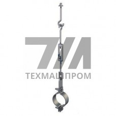 Подвеска одной трубы на тяге 14x0.6 мм 0312.23000 ГОСТ 16127-78