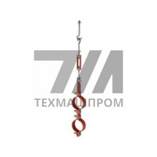 Подвеска двух труб на тягах 10x180x3.8 мм 0312.10000 ГОСТ 16127-78
