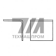 Угольник для пружинного блока 130x2.2 мм 09Г2С ОСТ 34-10-743-93