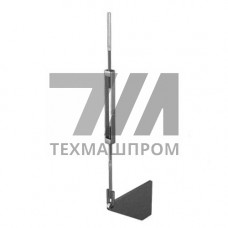 Блок подвески с плавником 14.7x1255x6 мм Сталь 20 ОСТ 34-10-731-93