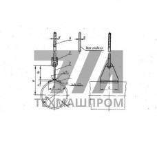 Блоки приварные с накладкой подвесок горизонтальных стальных трубопроводов 0.82x70x76 мм 12Х18Н10Т МН 3948-62