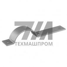 Полухомуты для горизонтальных трубопроводов 108x0.75 мм 09Г2С ОСТ 24.125.114-01