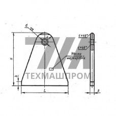 Плавники приварные с накладкой 108x150x0.95 мм 09Г2С МН 3948-62