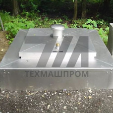 Нержавеющий люк квадратный 1000х1000 мм AISI 304L DIN 1229